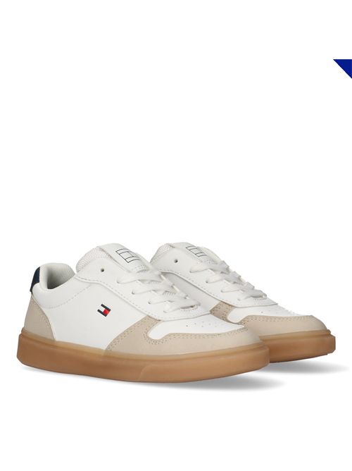 Sneakers Th bianca TOMMY HILFIGER | 34351BEIGE BIANCO BLU